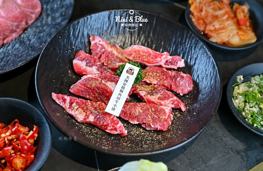 彰化市高CP值好吃燒肉,特別推薦蔥鹽口袋牛舌、30cm幻切牛舌