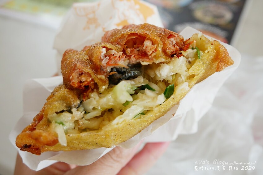 ▲澎湖街邊小吃推薦：洪家炸粿 /藍♀β♥love♥晴 提供、WalkerLand窩客島整理