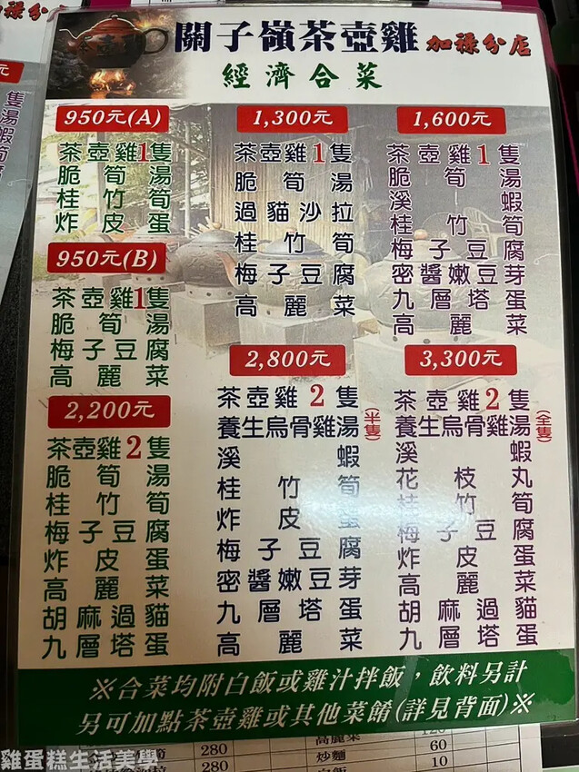 【屏東食記】關子嶺茶壺雞(加祿分店) 【屏東食記】關子嶺茶壺雞(加祿分店)