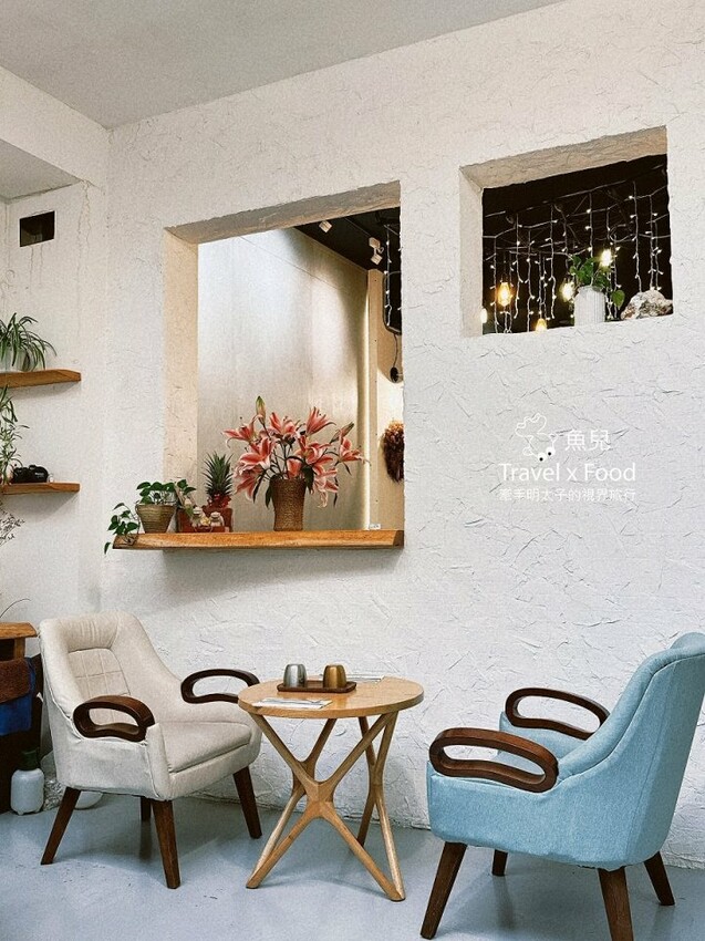 桃園藝文特區質感早午餐,鄉村風建築,全新品牌C6喜遛咖啡 - 魚兒 x 牽手明太子的「視」界旅行