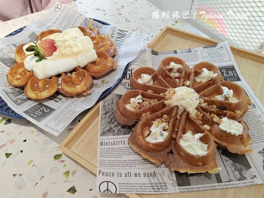 雲林咖啡廳推薦「樂麥咖啡」早午餐 下午茶，巴斯克蛋糕鬆餅必點。