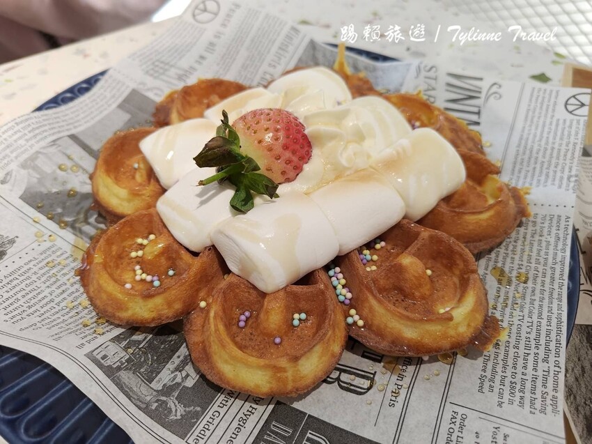 雲林咖啡廳推薦「樂麥咖啡」早午餐 下午茶，巴斯克蛋糕鬆餅必點。