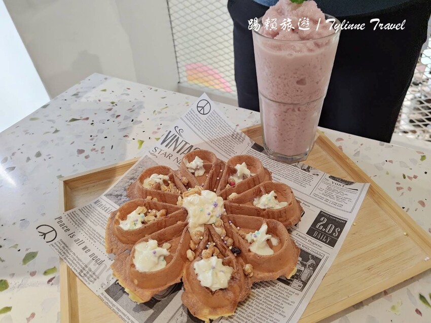 雲林咖啡廳推薦「樂麥咖啡」早午餐 下午茶，巴斯克蛋糕鬆餅必點。