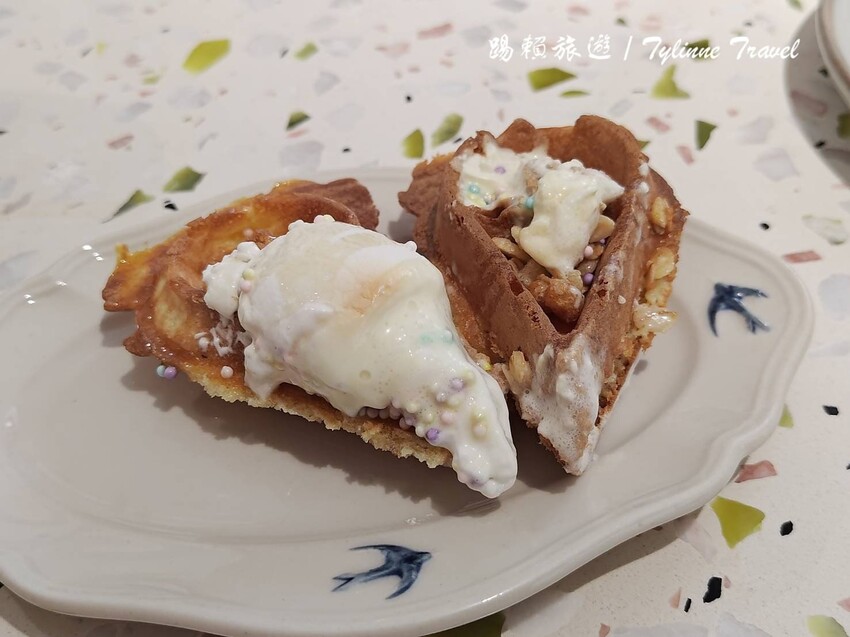 雲林咖啡廳推薦「樂麥咖啡」早午餐 下午茶，巴斯克蛋糕鬆餅必點。