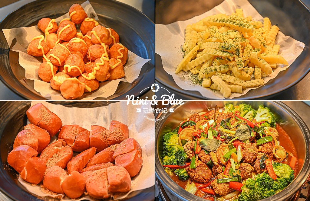 軌道車送餐的燒肉吃到飽，厚切牛排、小豬燒、生食級干貝吃到爽