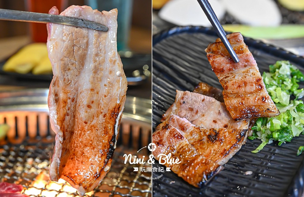 軌道車送餐的燒肉吃到飽，厚切牛排、小豬燒、生食級干貝吃到爽