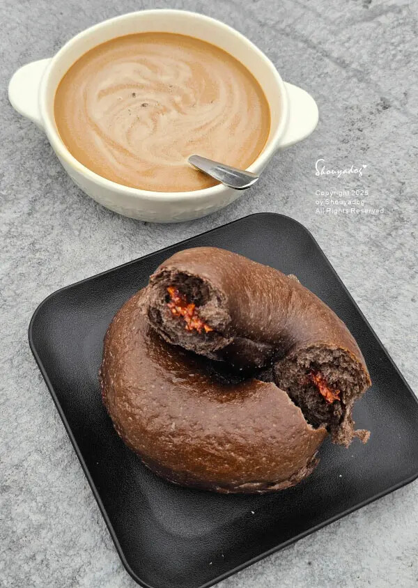 【貝果推薦】查理布朗水嫩貝果 北海道牛乳 白醬燻雞 草莓牛奶 【沖泡飲品】米菈可牌巧克力飲 元帥牌功夫拉茶 火龍果牌咖啡烏