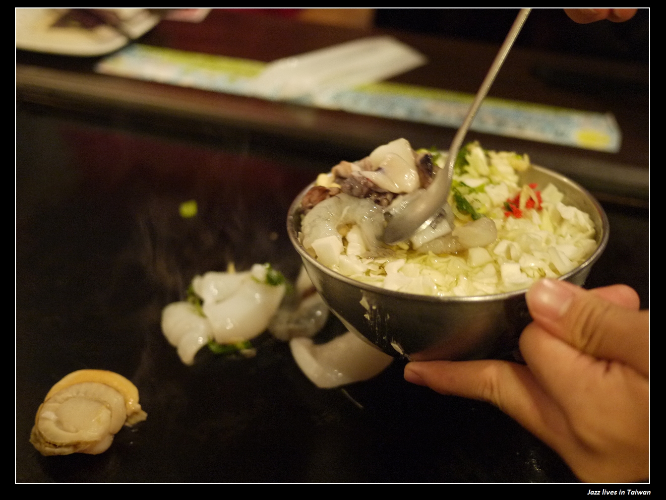 [TEN屋]好吃燒, 廣島燒, 文字燒, 配上道地日式小菜, 好似在日本街頭小酒館的聚會...