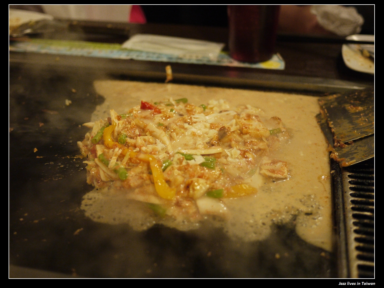 [TEN屋]好吃燒, 廣島燒, 文字燒, 配上道地日式小菜, 好似在日本街頭小酒館的聚會...