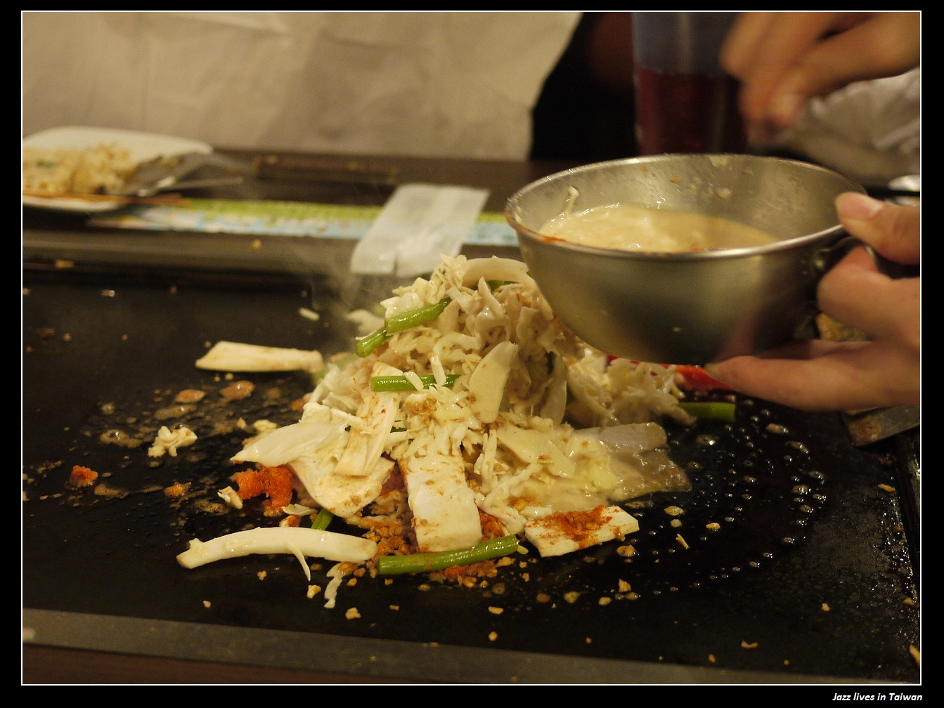 [TEN屋]好吃燒, 廣島燒, 文字燒, 配上道地日式小菜, 好似在日本街頭小酒館的聚會...