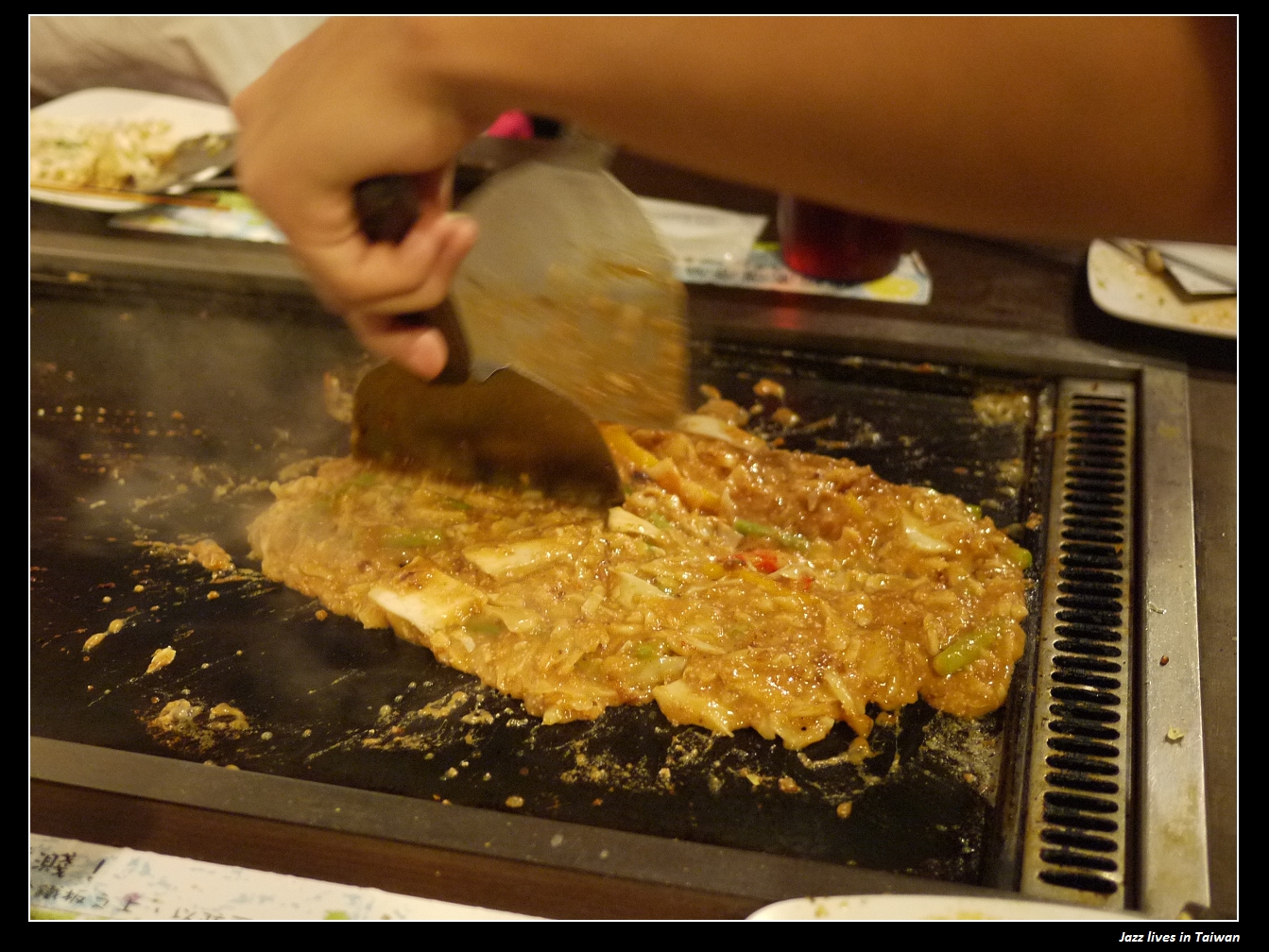 [TEN屋]好吃燒, 廣島燒, 文字燒, 配上道地日式小菜, 好似在日本街頭小酒館的聚會...