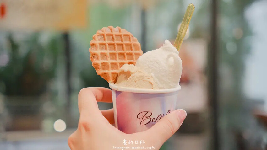 貝拉義大利冰淇淋｜南投一日遊｜近文心園及中興新村的道地義大利