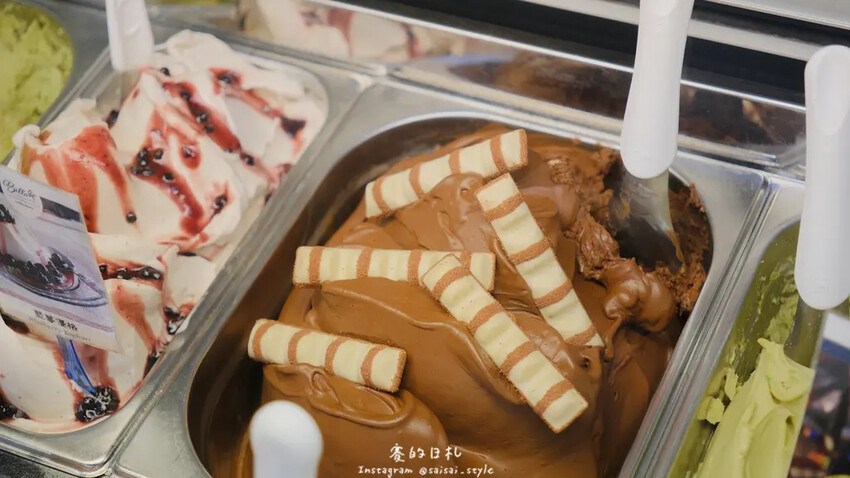 貝拉義大利冰淇淋｜南投一日遊｜近文心園及中興新村的道地義大利