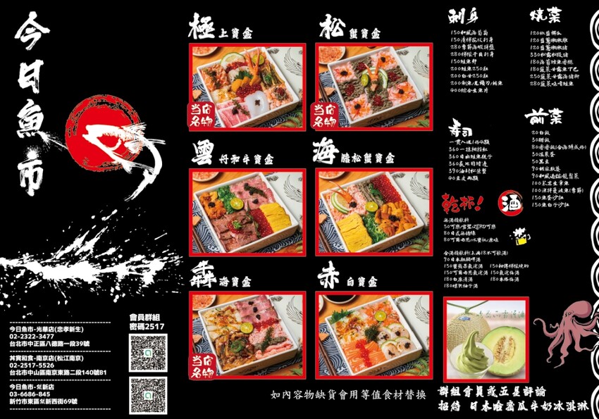 新竹市東區新竹今日魚市。丼賞和食竹科關新店 這家是關新區最有日本氛圍的丼飯專門店 400元浮誇刺身船竟然有25片以上生魚片！ (菜單營業時間地址電話) – 跟著踢小米吃喝玩樂趣