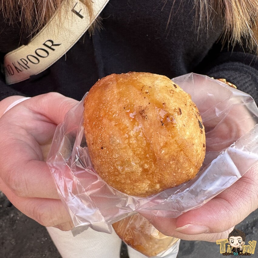 新竹縣竹北市像火山爆發一樣的水煎包你們看過嗎?