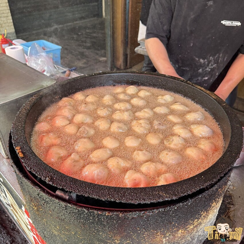 新竹縣竹北市像火山爆發一樣的水煎包你們看過嗎?