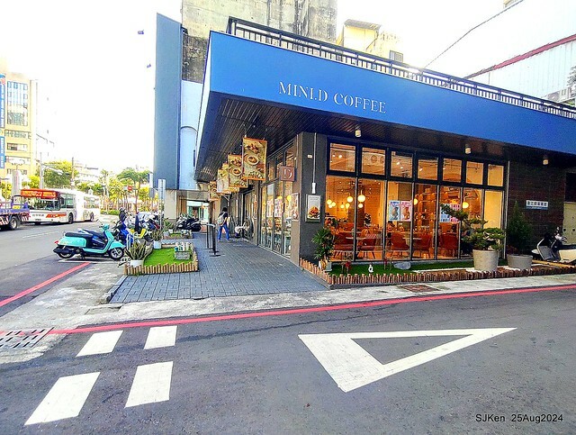 (台中韓系風格咖啡廳)「Mini.D Coffee 台中綠川館」(Mini D.Coffee Shop), Taichung, Taiwan, SJKen, Aug 25,2024.