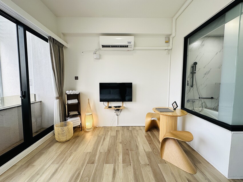 【安平胡桃民宿】台南安平包棟民宿推薦！帶你體驗獨特景觀泡腳池