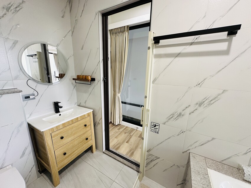 【安平胡桃民宿】台南安平包棟民宿推薦！帶你體驗獨特景觀泡腳池