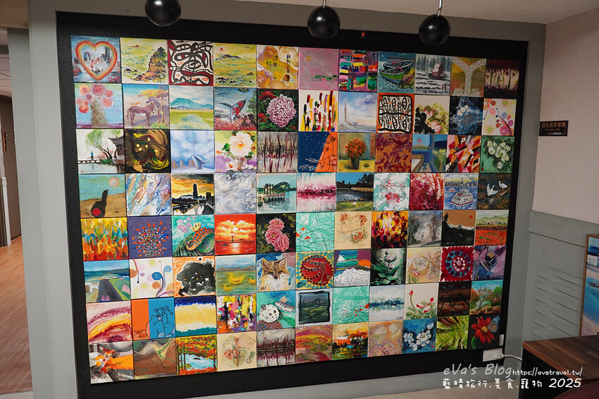 【高雄住宿】藝宿家客棧ArtHome Hotel結合旅行與藝術，這裡的每間房間都是按畫家的要求所設計佈置，房間裡的牆壁上也會有畫家的畫作，充滿藝術氣息的民宿。高雄民宿