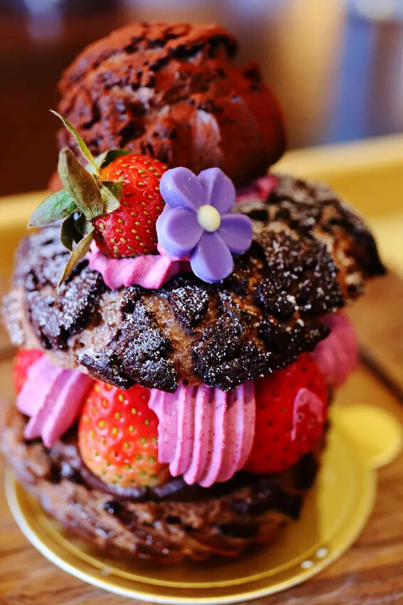 霍爾的移動城堡在埔里，藍色城堡X茱諾法式甜點，埔里超人氣甜點