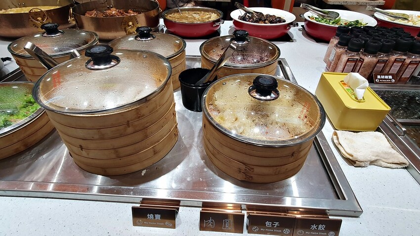 我家牛排板橋遠科店 ll ！只要 $370 就可以享用上百種