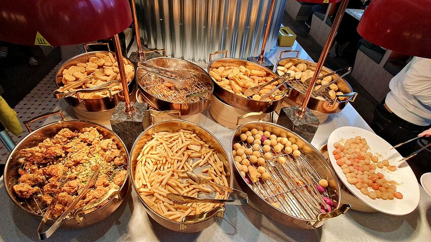 我家牛排板橋遠科店 ll ！只要 $370 就可以享用上百種