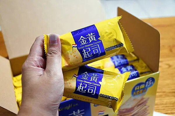 好市多天然酵母健司金黃起司餅乾開箱必買！