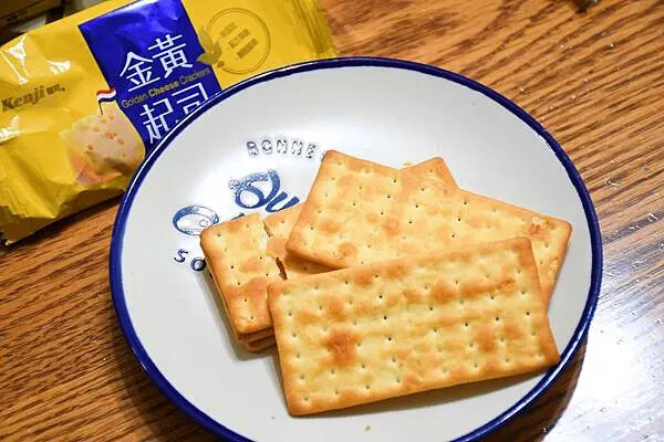 好市多天然酵母健司金黃起司餅乾開箱必買！