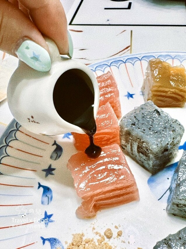 覓糖七彩粉粿(基隆孝三店)|職人手作,不添加人工色素 - 魚兒 x 牽手明太子的「視」界旅行