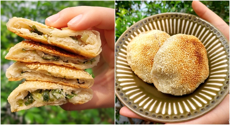 宜蘭丁掌櫃衢州烤餅正宗浙江味～現烤酥脆鹹香梅乾菜餅，愈嚼愈香！