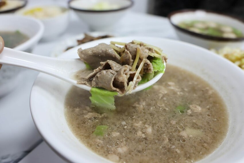 在板橋就可以喝得到現沖牛肉湯，不用再跑遠~