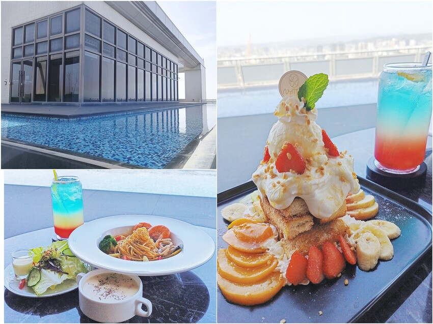 新竹咖啡廳推薦洗版IG！NYMPH精靈星空咖啡廳高空景觀，蜜糖吐司必吃。（歇業）