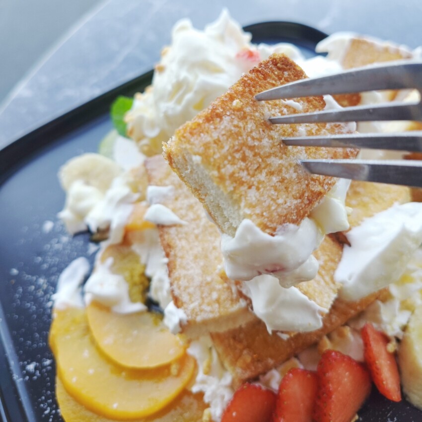 新竹咖啡廳推薦洗版IG！NYMPH精靈星空咖啡廳高空景觀，蜜糖吐司必吃。（歇業）