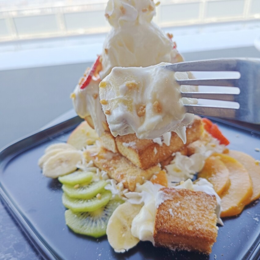 新竹咖啡廳推薦洗版IG！NYMPH精靈星空咖啡廳高空景觀，蜜糖吐司必吃。（歇業）