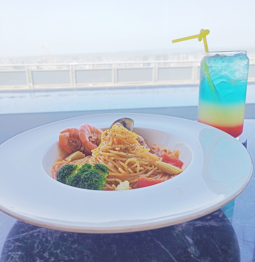 新竹咖啡廳推薦洗版IG！NYMPH精靈星空咖啡廳高空景觀，蜜糖吐司必吃。（歇業）