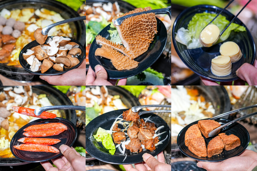 桃園中壢｜石拾伍石頭火鍋，爆炒香氣讓人流口水，手工沙茶必沾！