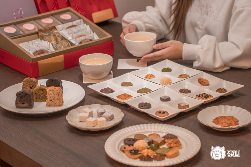 喜餅試吃|babapova 台中手工喜餅客製化推薦,小盒數自由搭,新人最愛高 CP 值喜餅 - 莎笠,小日子