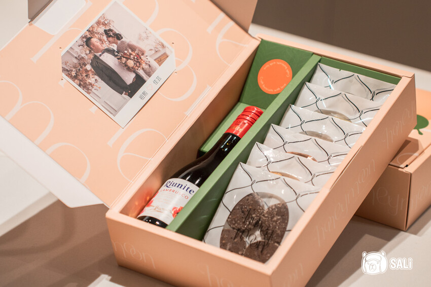 喜餅試吃|babapova 台中手工喜餅客製化推薦,小盒數自由搭,新人最愛高 CP 值喜餅 - 莎笠,小日子