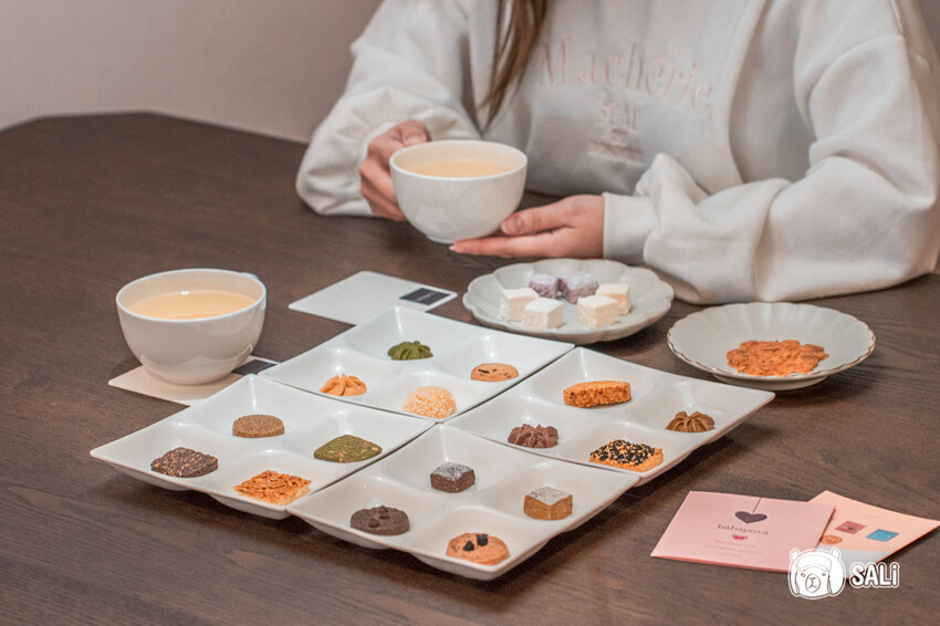 喜餅試吃|babapova 台中手工喜餅客製化推薦,小盒數自由搭,新人最愛高 CP 值喜餅 - 莎笠,小日子