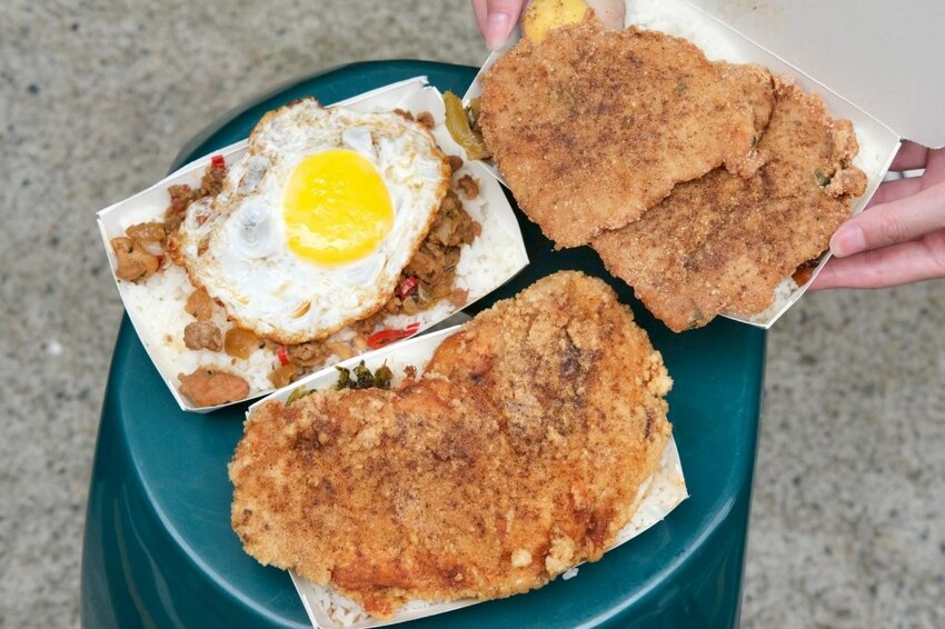 丸強飯店 ｜桃園秒殺比臉大無敵雞排便當，才剛炸完立馬被掃光，酥脆卡滋咬下會爆汁！ - 肉依小姐吃什麼