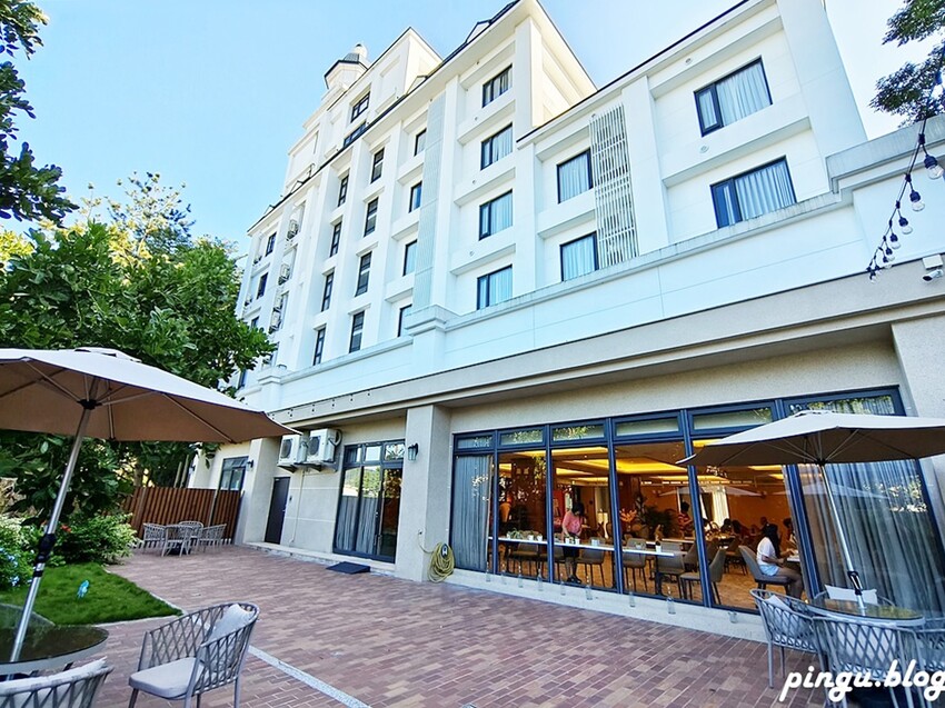 南投秘境住宿，福容徠旅水里木工DIY好好玩，山林中的白色城。