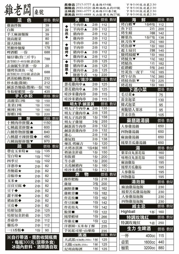 雞老闆桶仔雞景美店開幕啦!!壽星用餐送桶仔雞、學生吃雞也只要