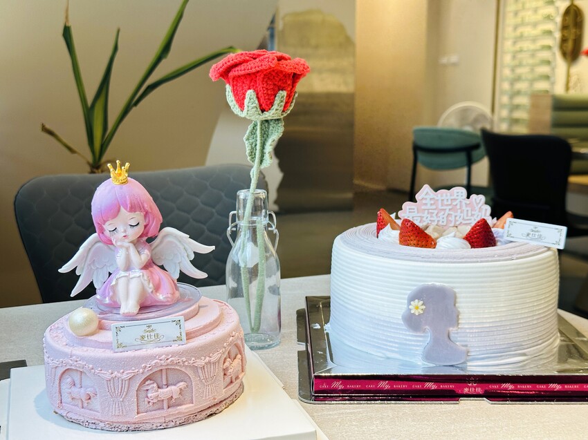 【麥仕佳烘焙】2025母親節蛋糕推薦｜吃得到愛的「少女心」與