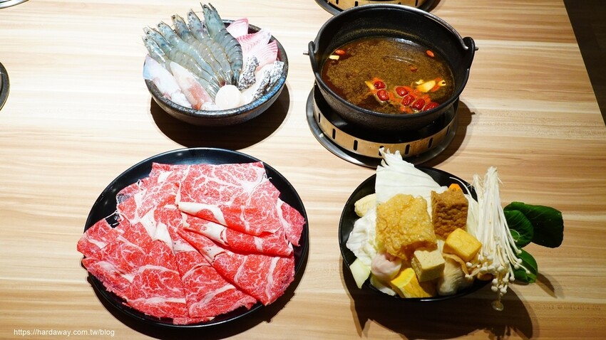 匯川暖心鍋物單人豪華小海陸套餐