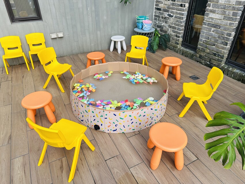 【寗夏時光】宜蘭冬山超人氣親子民宿｜電動車、戲水池、遊戲區一