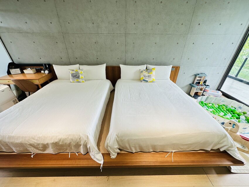 【寗夏時光】宜蘭冬山超人氣親子民宿｜電動車、戲水池、遊戲區一