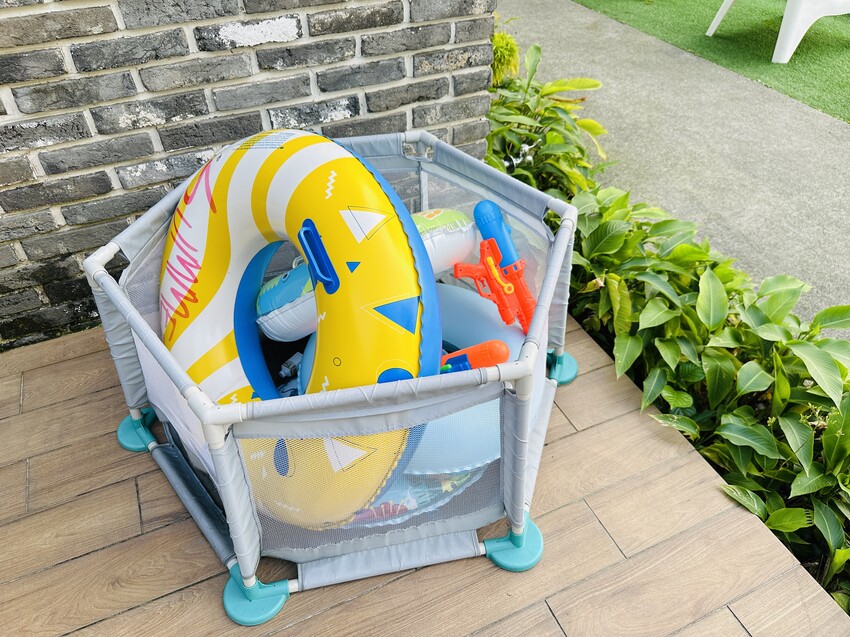 【寗夏時光】宜蘭冬山超人氣親子民宿｜電動車、戲水池、遊戲區一