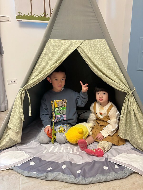 宜蘭歐風親子民宿，斑鳩小鎮親子民宿，房間就有溜滑梯、小帳篷和玩具，孩子玩瘋了！