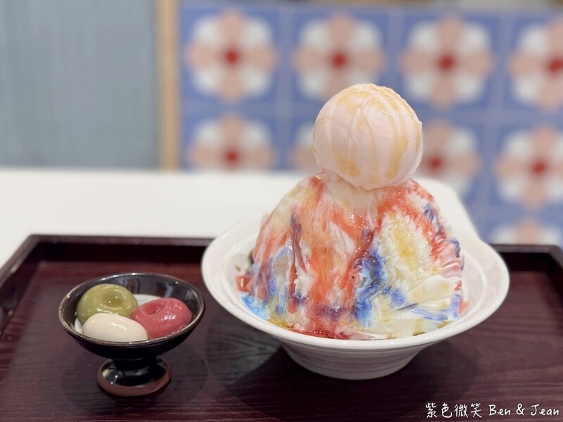 羅東排隊神級雪花冰！宜蘭心地冰室必點桂花蜜酒釀雪花冰。